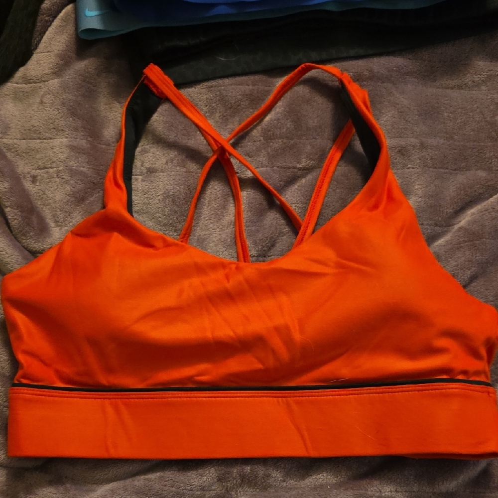 Women's Red Sports Bra